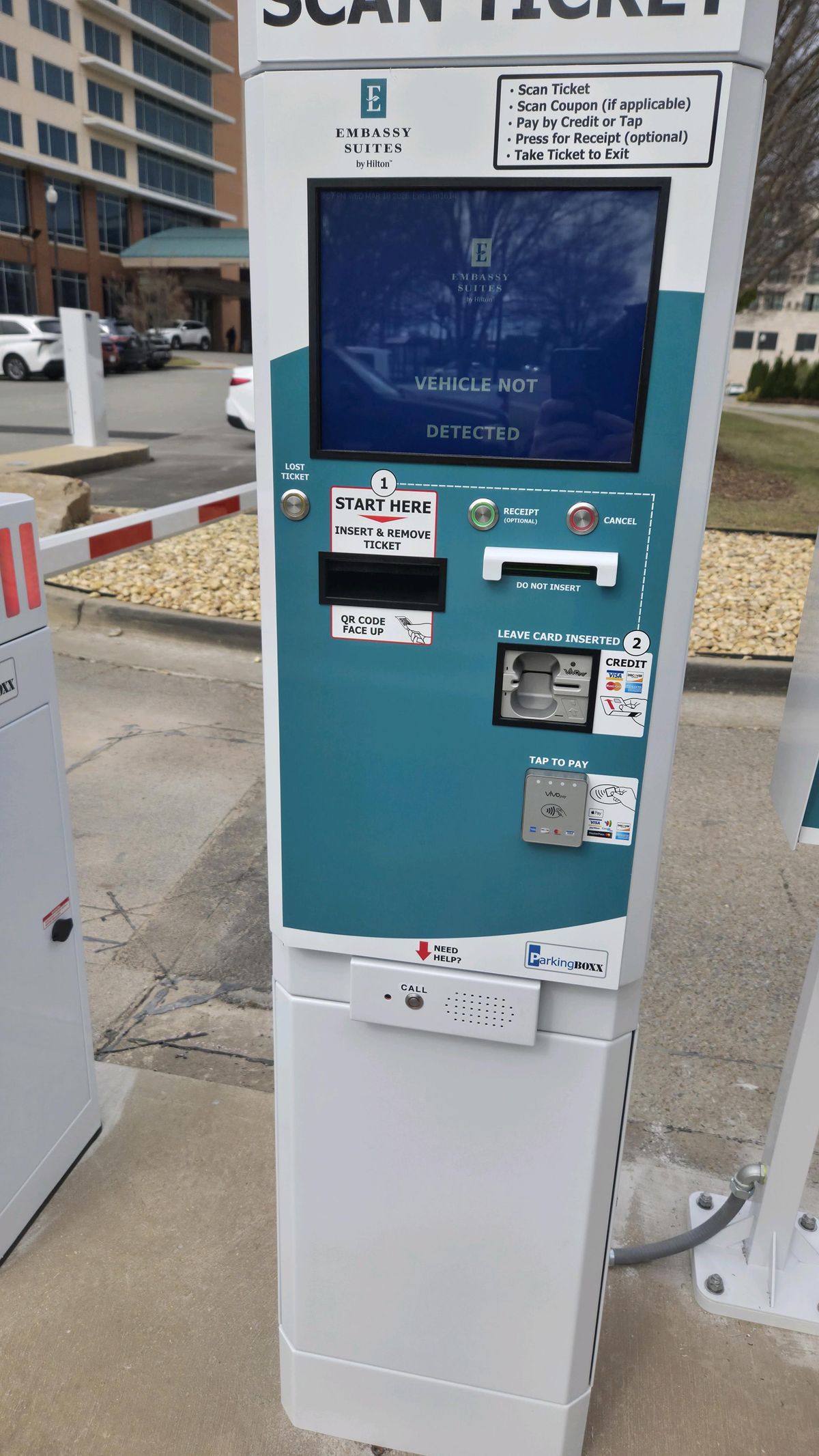 Parking BOXX parking system installation in Huntsville, AL
