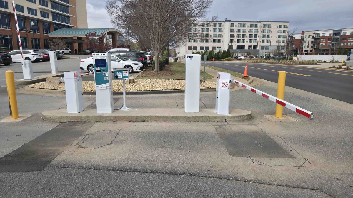 Parking BOXX parking system installation in Huntsville, AL