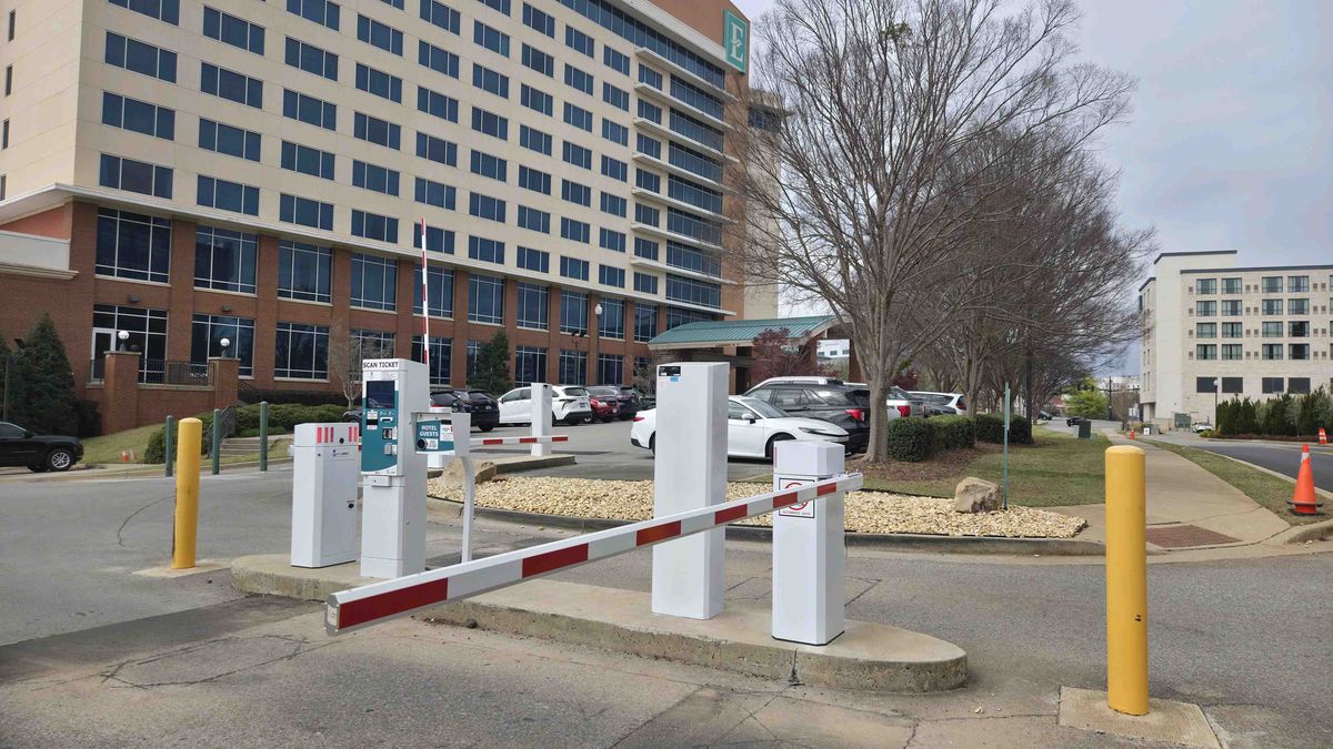 Parking BOXX parking system installation in Huntsville, AL