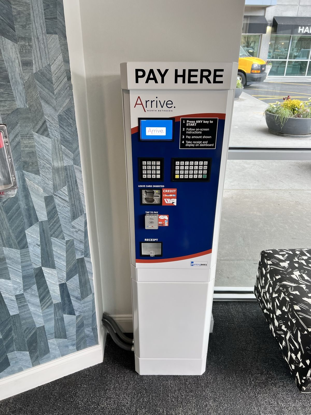 Parking BOXX parking system installation in North Bethesda, MD