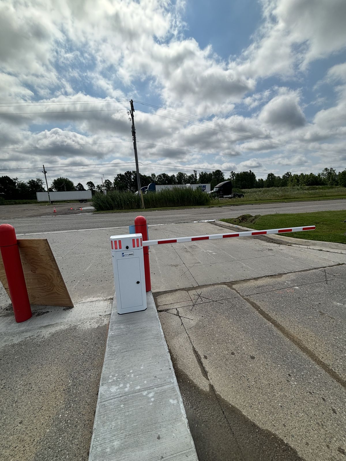 Parking BOXX parking system installation in Mount Morris, MI