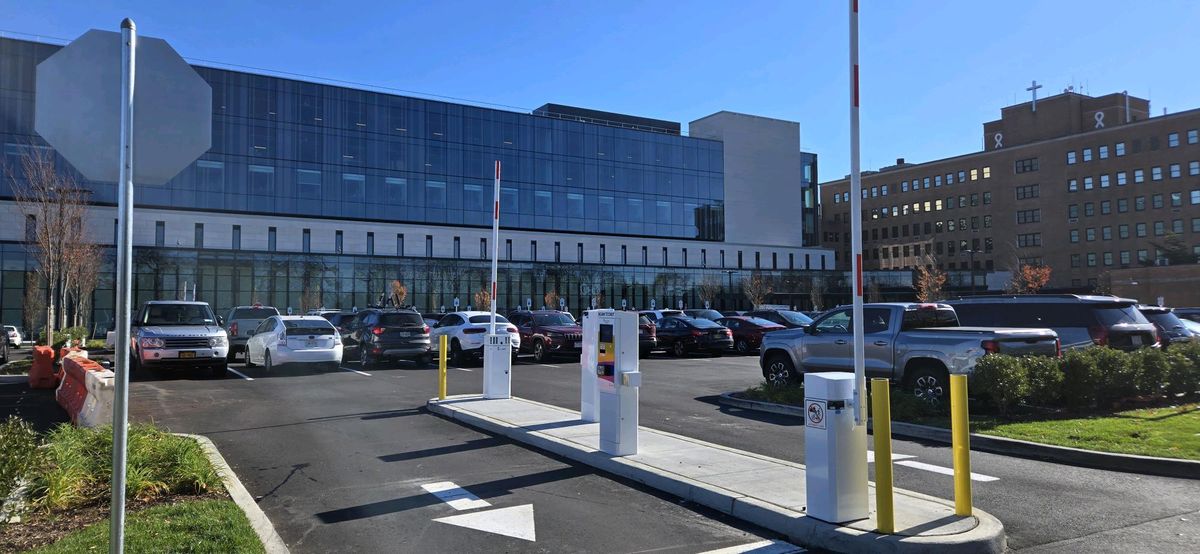 Parking BOXX parking system installation in Montauk, NY