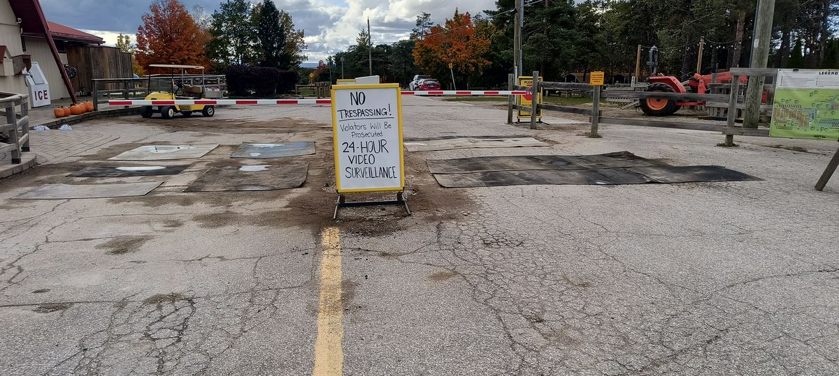 Parking BOXX parking system installation in Springwater, ON