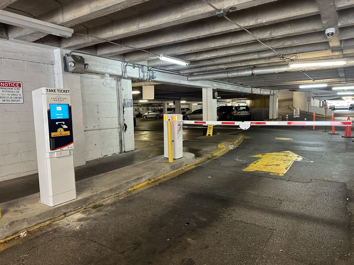 Parking BOXX parking system installation in Baltimore, MD