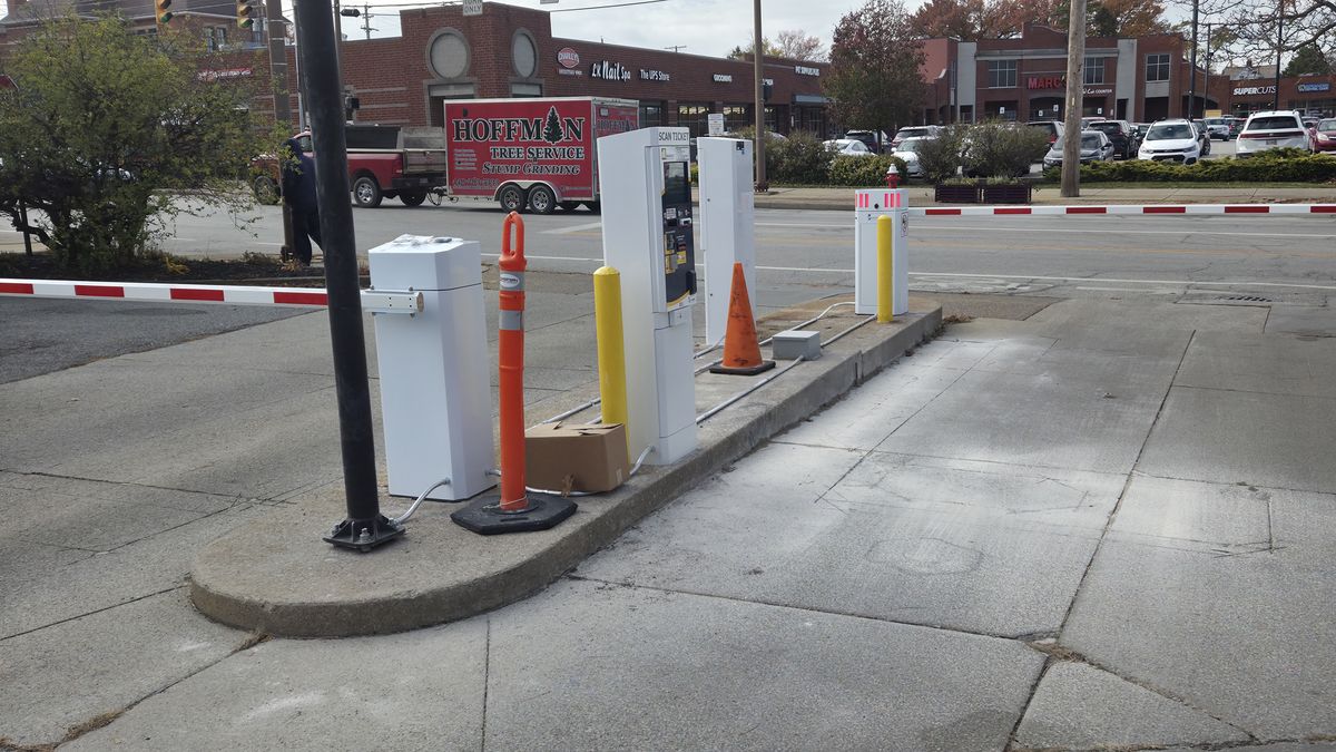 Parking BOXX parking system installation in Lakewood, OH