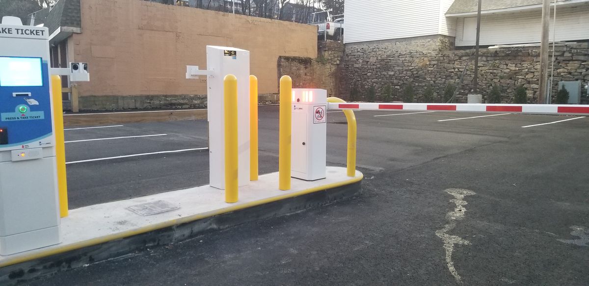 Parking BOXX parking system installation in Shelton, CT