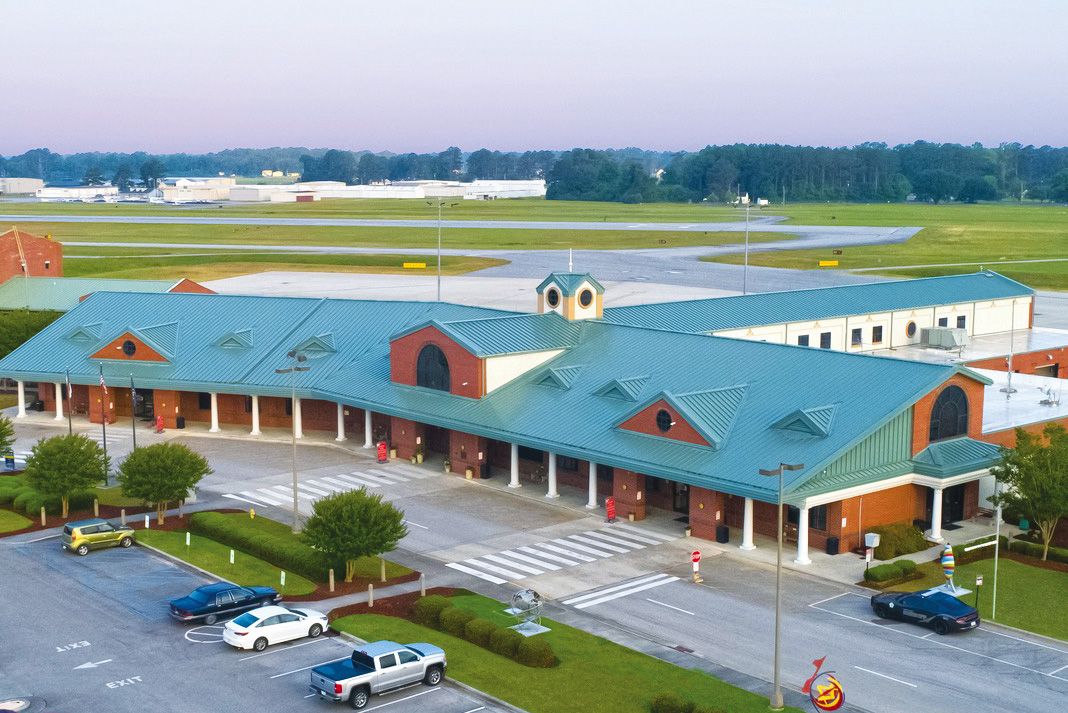 Airport parking access control system in New Bern, NC
