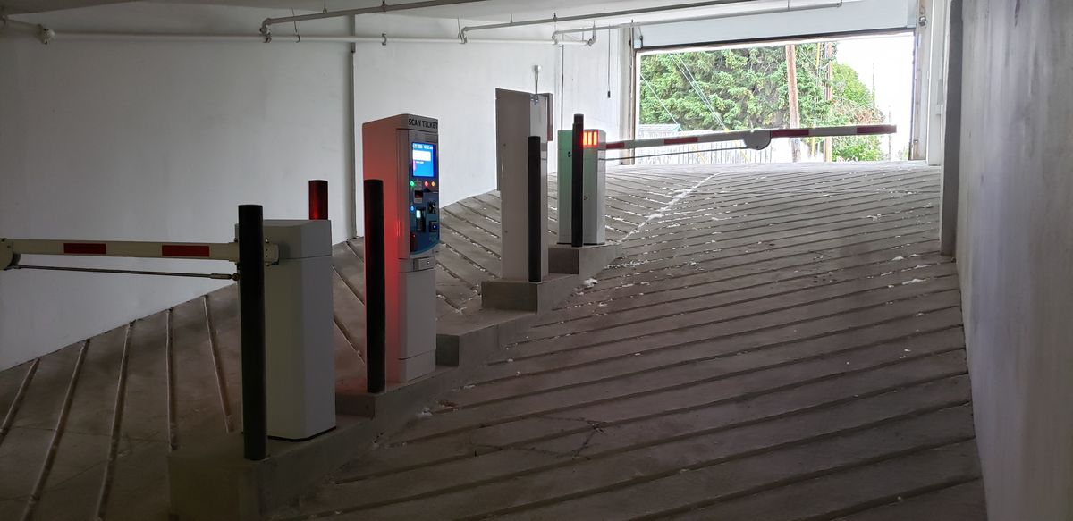 Parking BOXX parking system installation in Calgary, AB