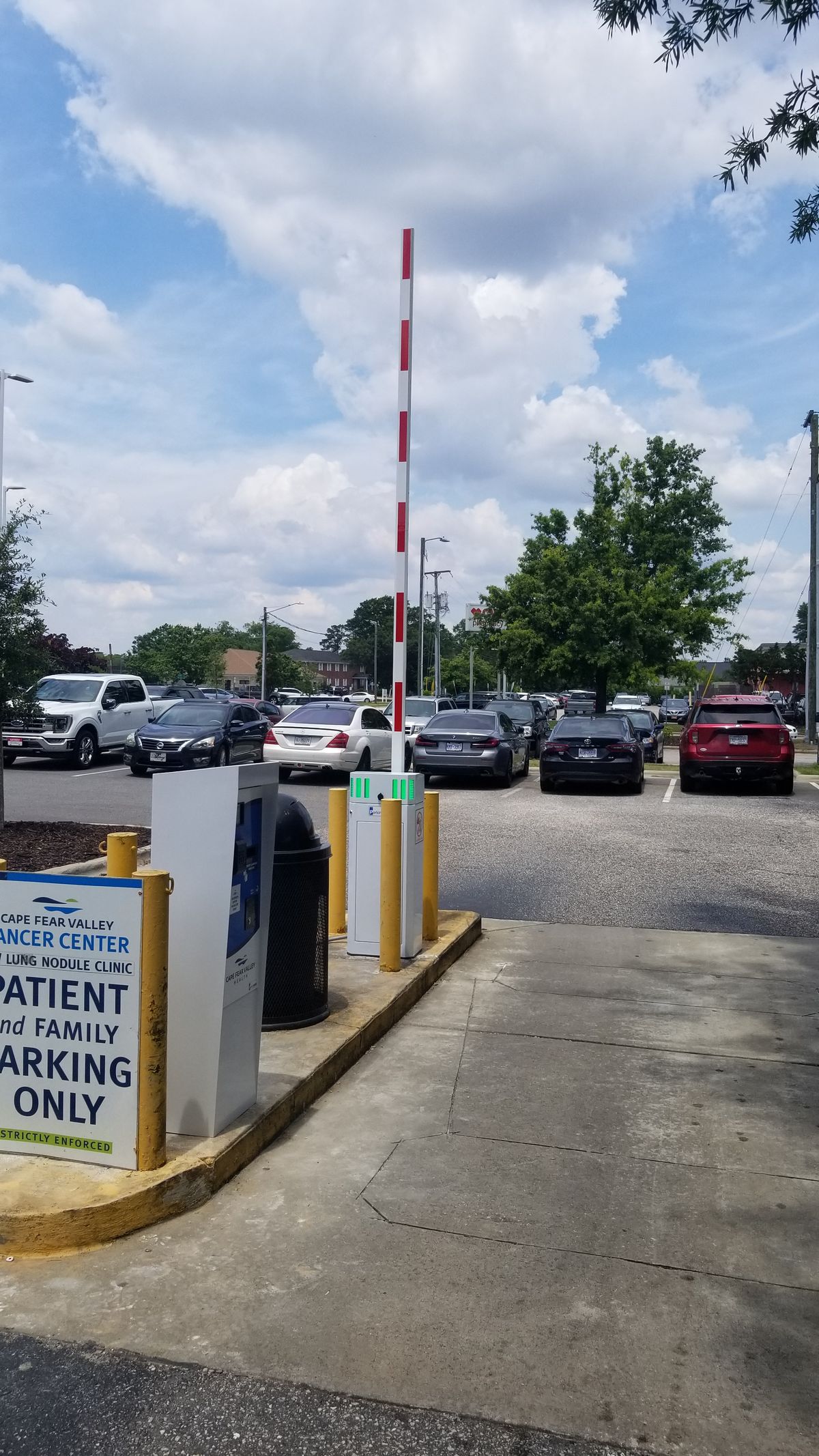 Parking BOXX parking system installation in Fayetteville, NC