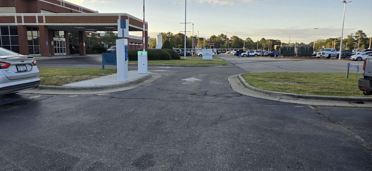 Parking BOXX parking system installation in Fayetteville, NC