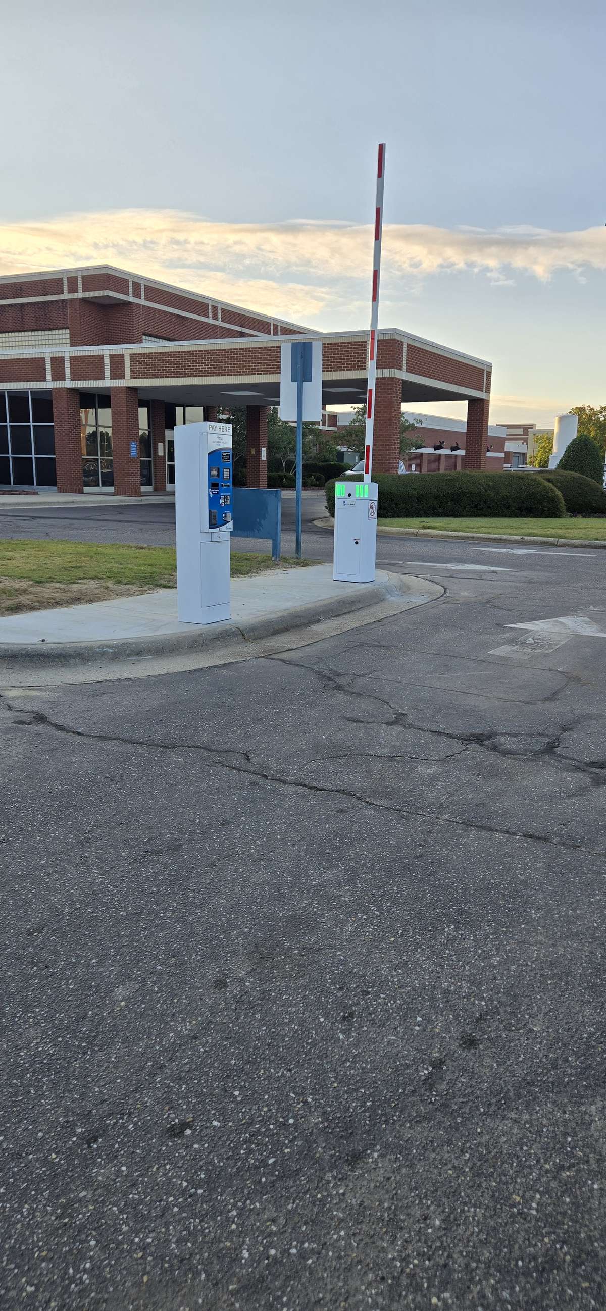 Parking BOXX parking system installation in Fayetteville, NC