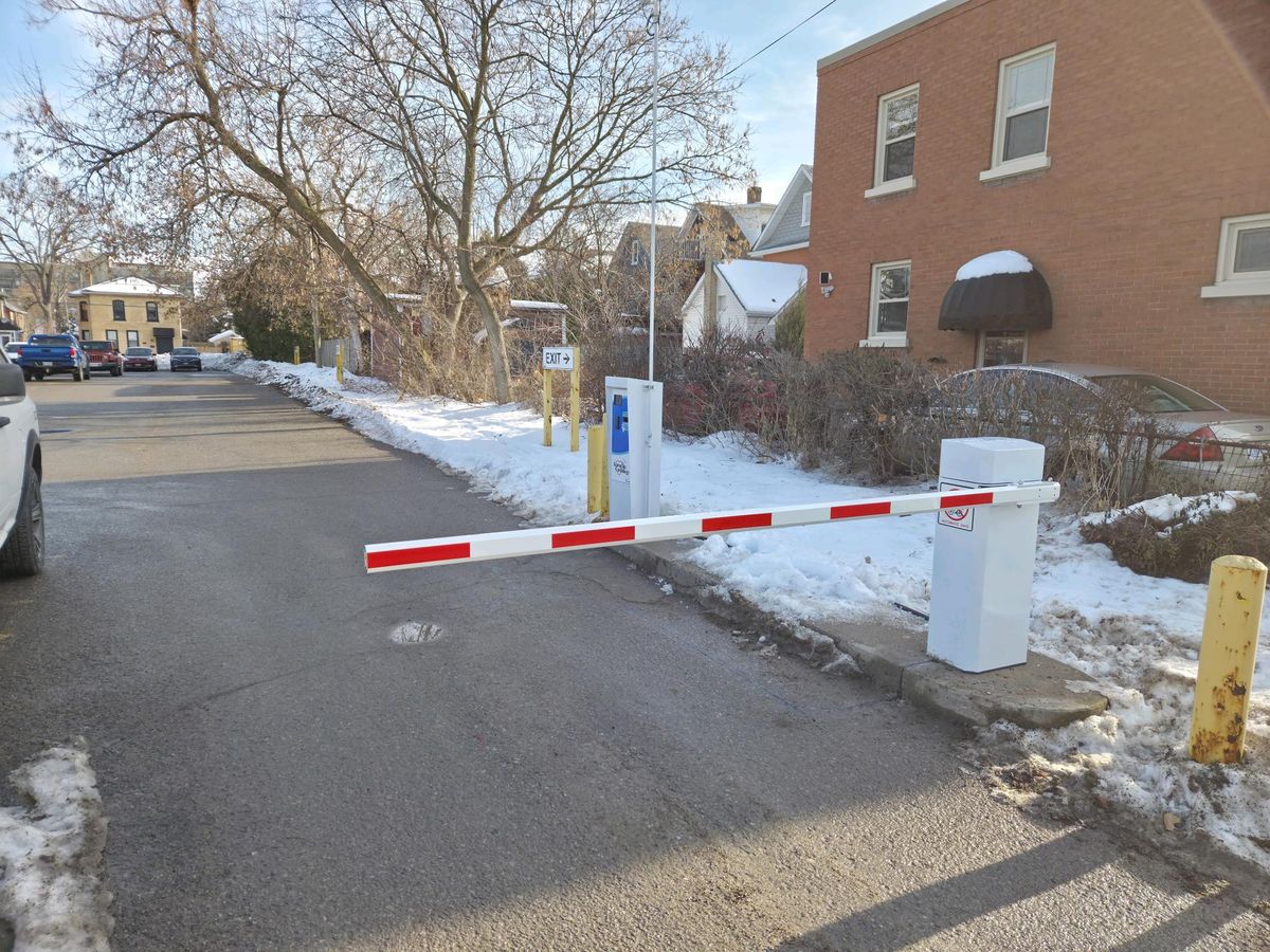 Parking BOXX parking system installation in Peterborough, ON
