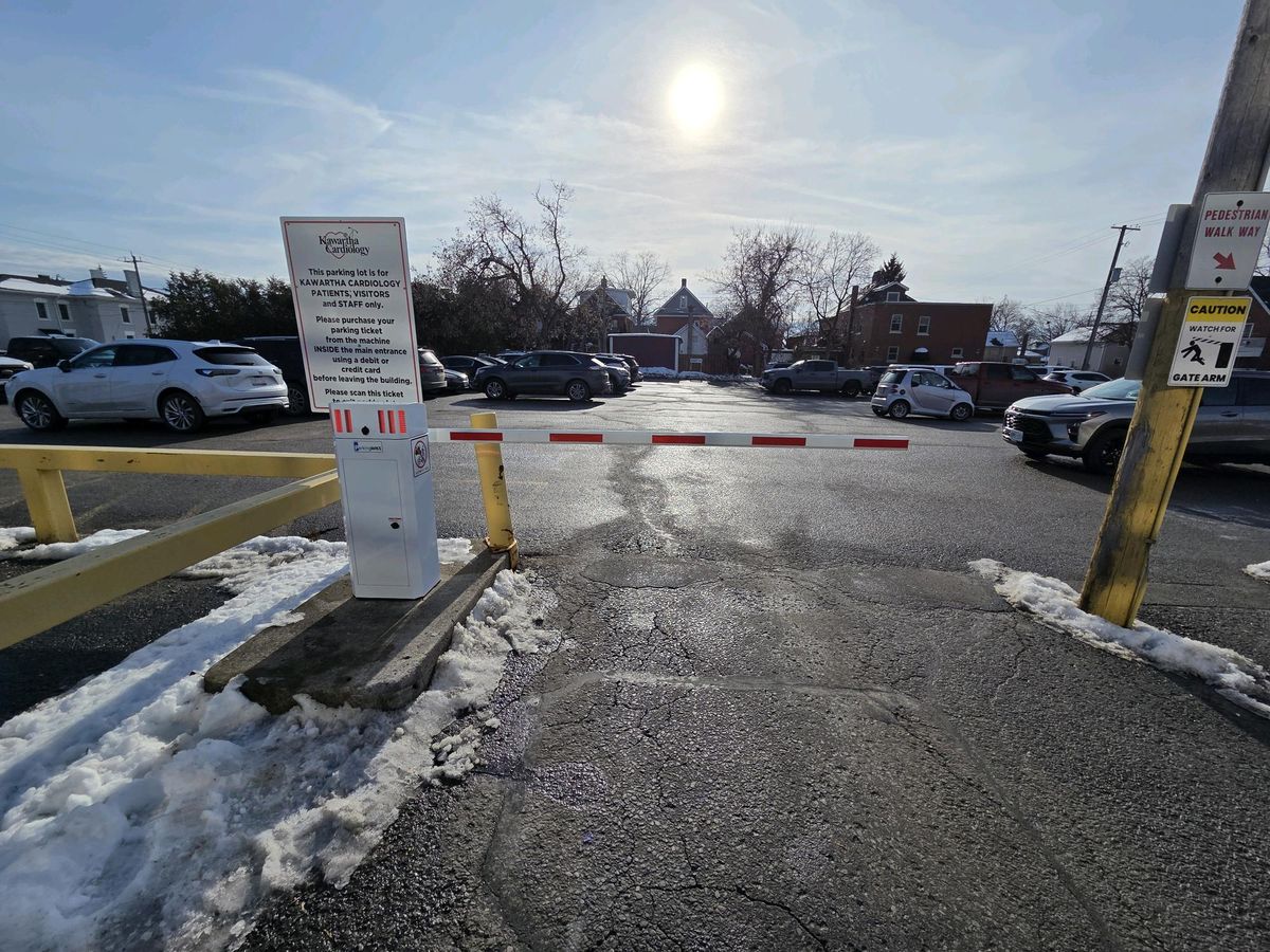 Parking BOXX parking system installation in Peterborough, ON