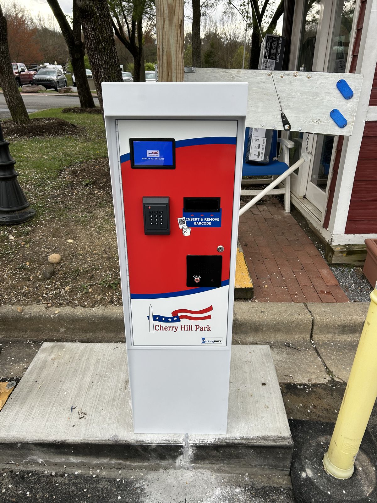 Parking BOXX parking system installation in College Park, MD