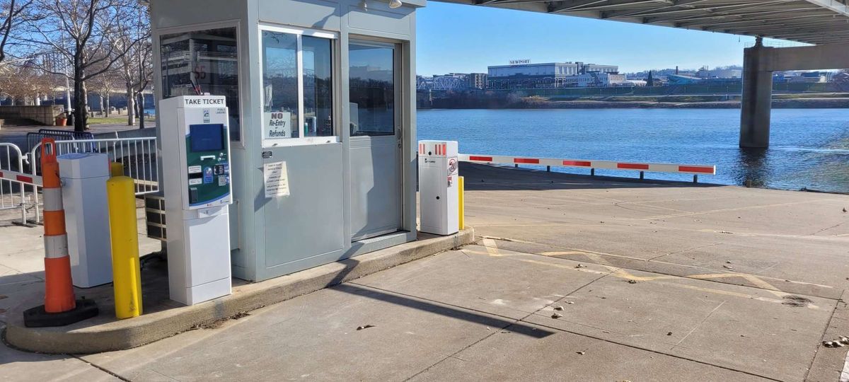 Parking BOXX parking system installation in Cincinnati, OH