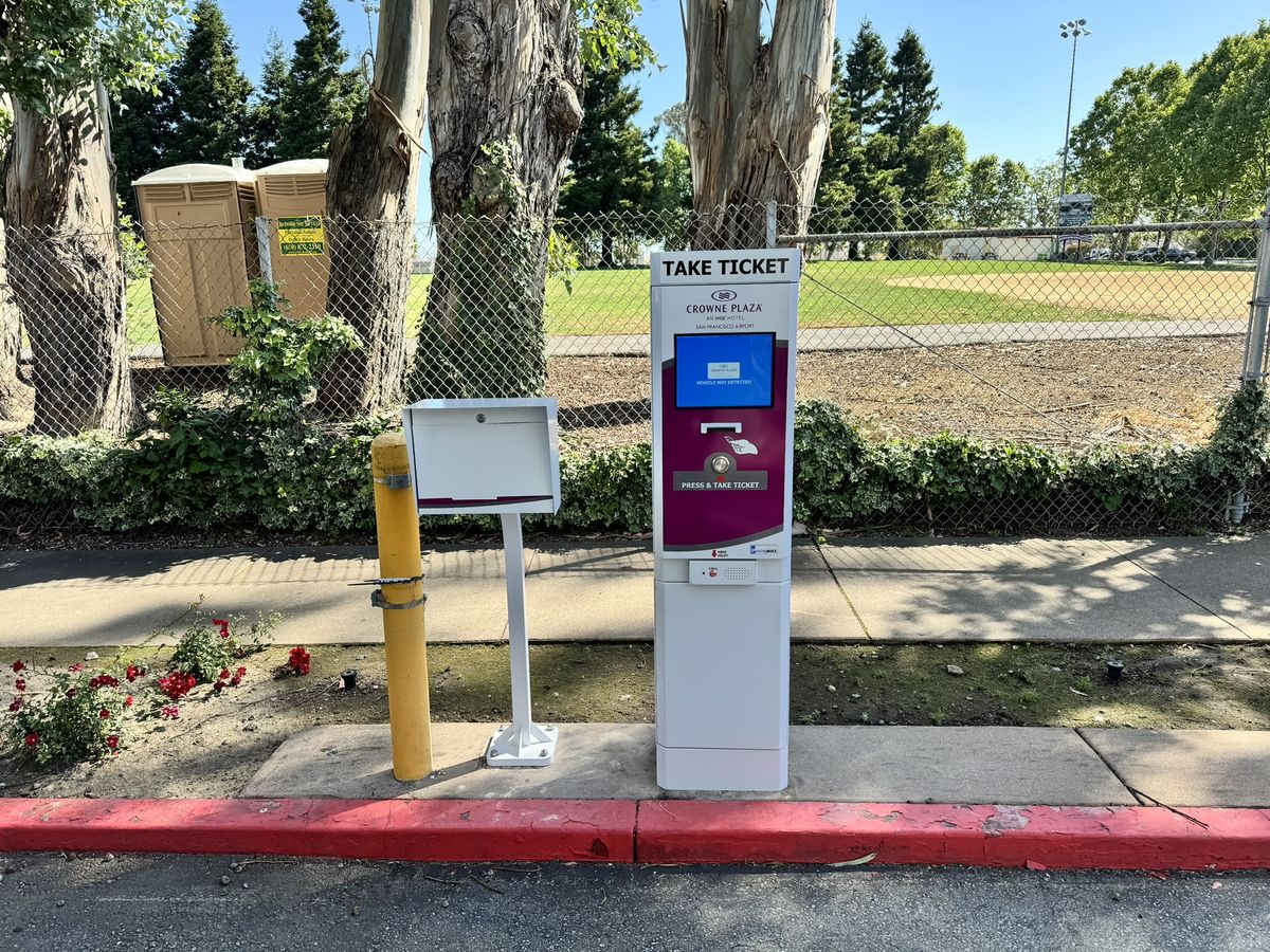Parking BOXX parking system installation in Burlingame, CA