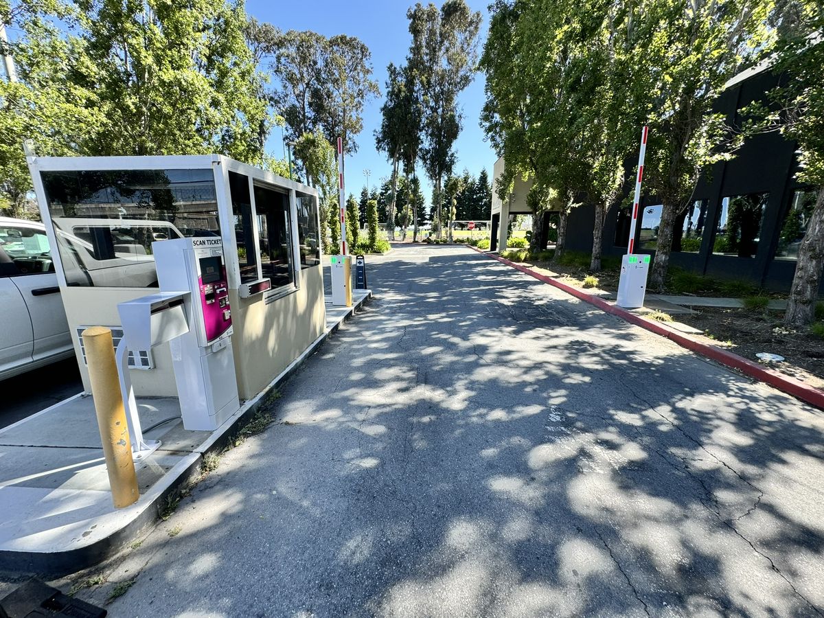Parking BOXX parking system installation in Burlingame, CA
