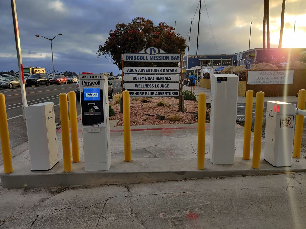 Parking BOXX parking system installation in San Diego, CA