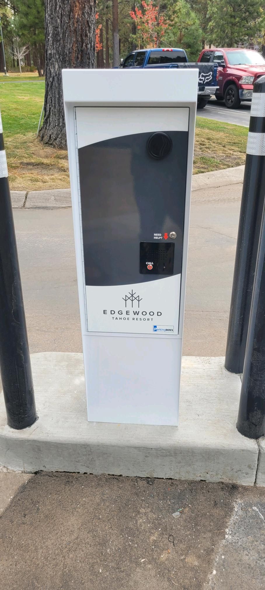 Parking BOXX parking system installation in Stateline, NV