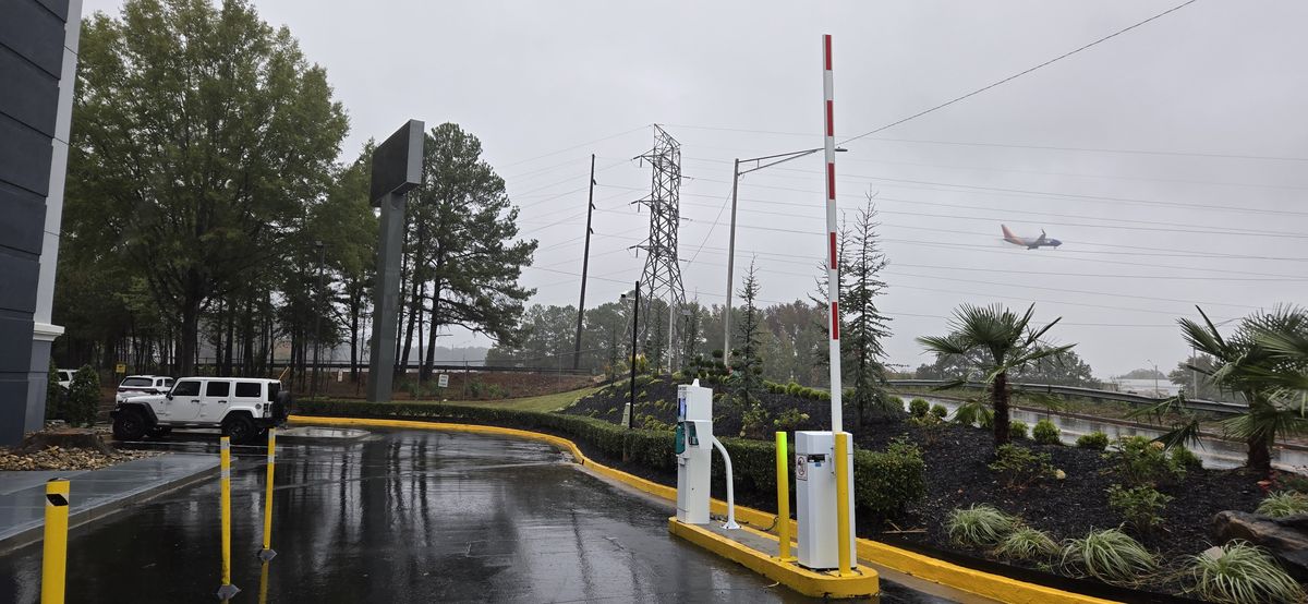 Parking BOXX parking system installation in Atlanta, GA