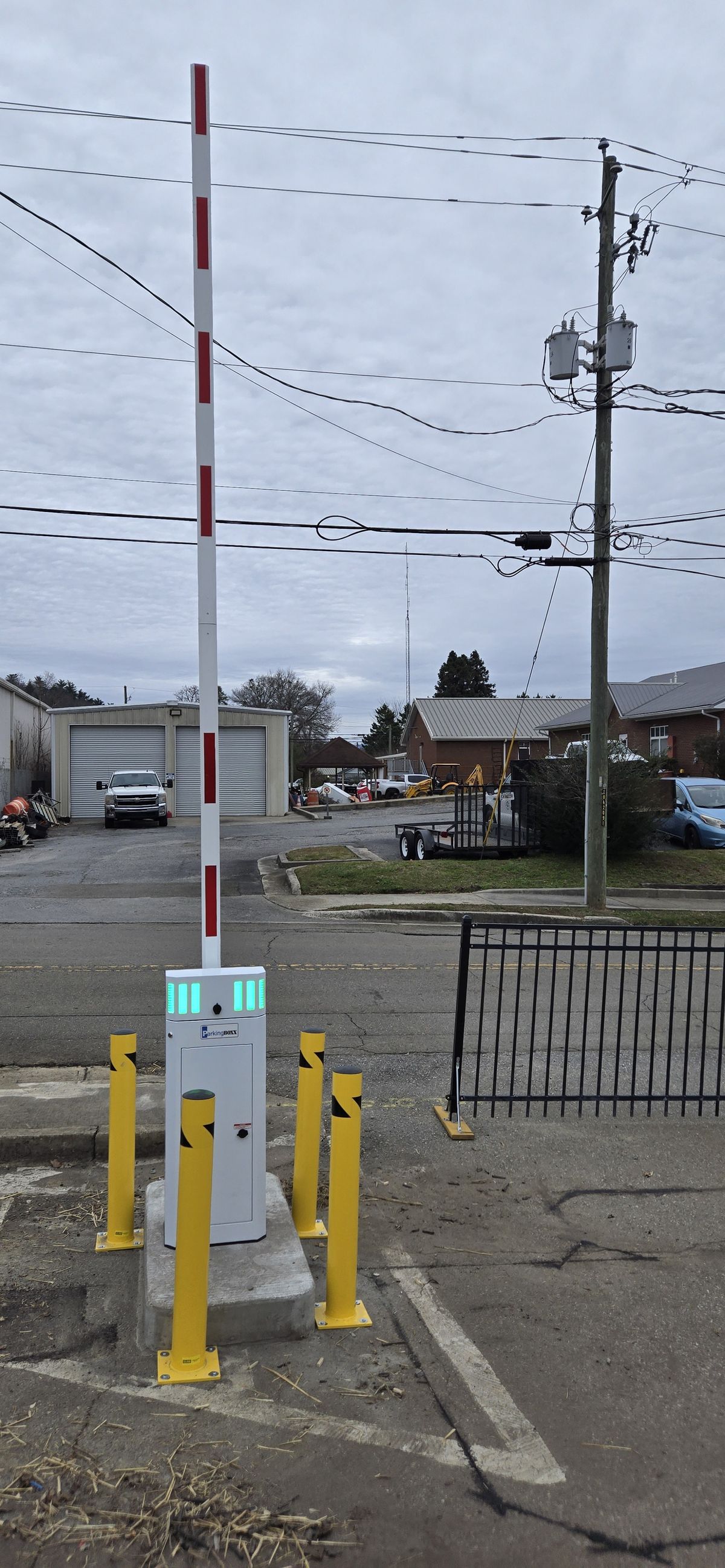 Parking BOXX parking system installation in Ellijay, GA