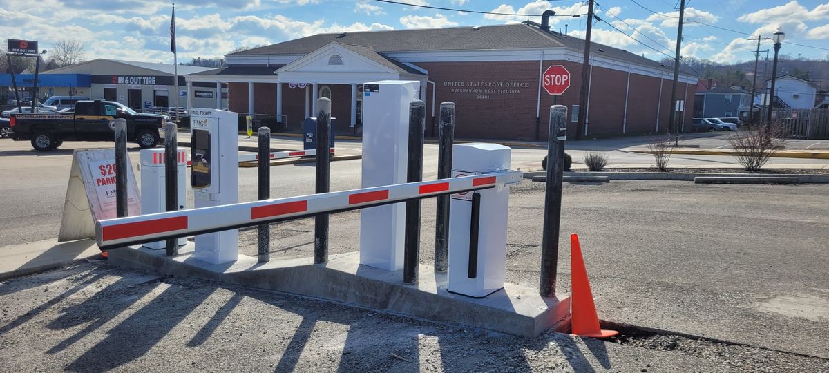 Parking BOXX parking system installation in Buckhannon, CA
