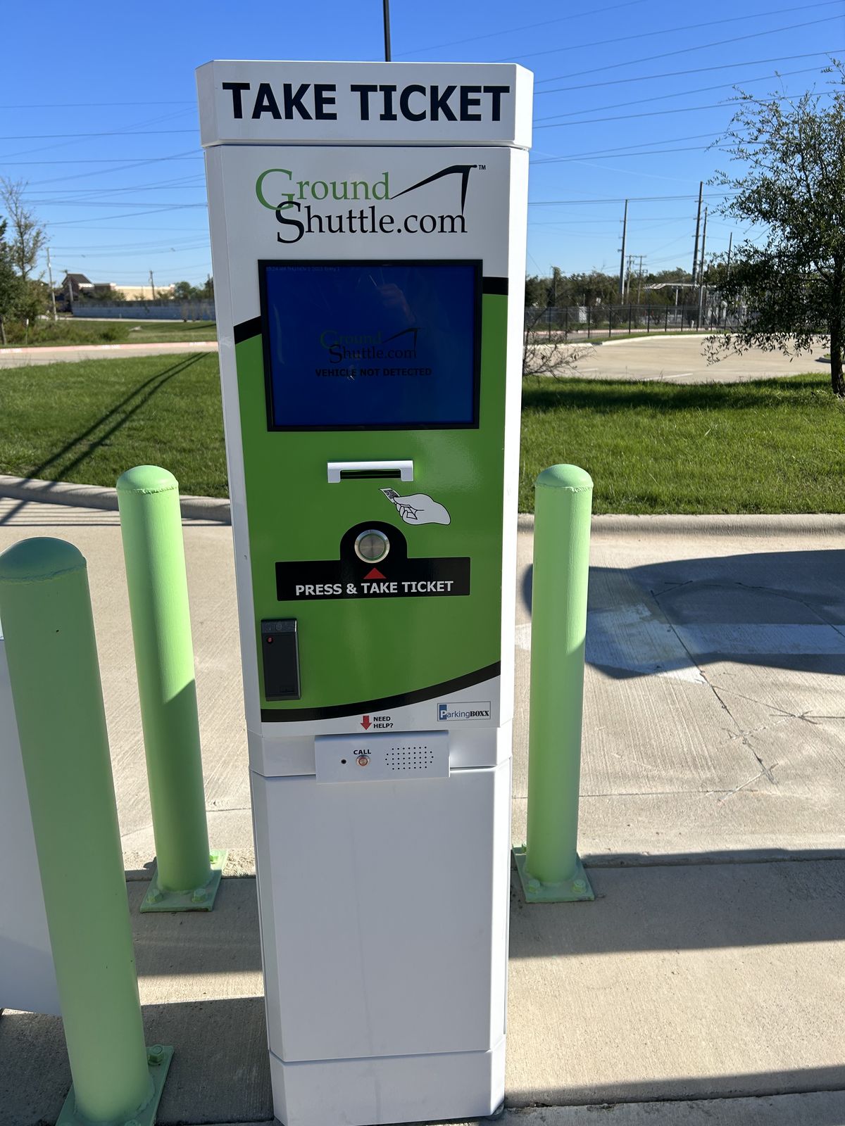 Airport parking access control system in College Station, TX