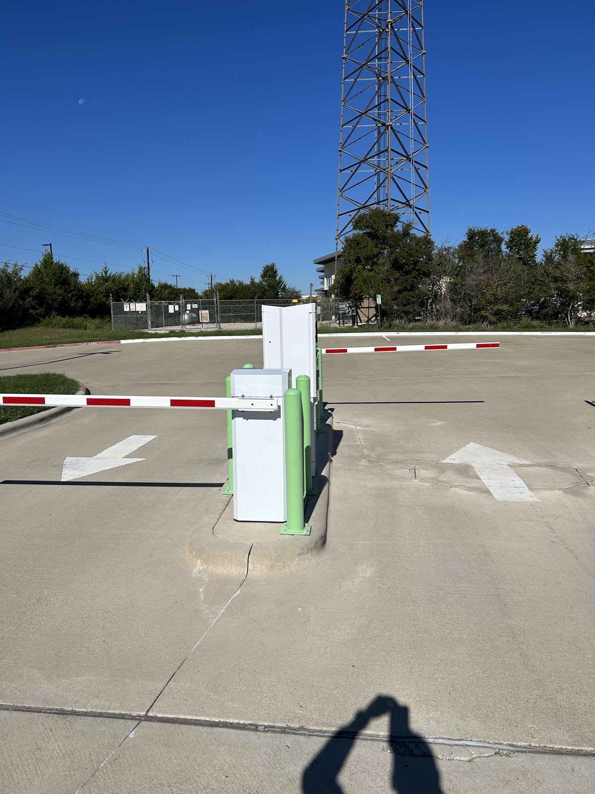 Airport parking access control system in College Station, TX