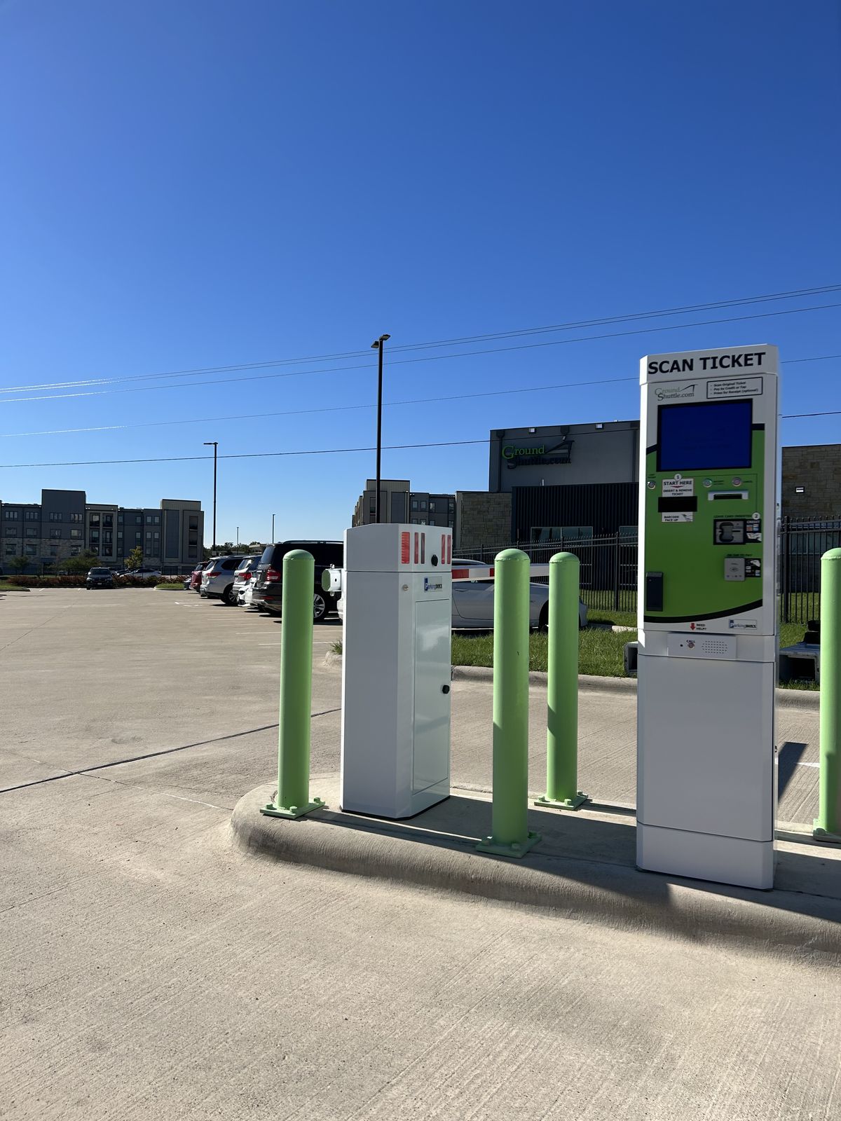 Airport parking access control system in College Station, TX