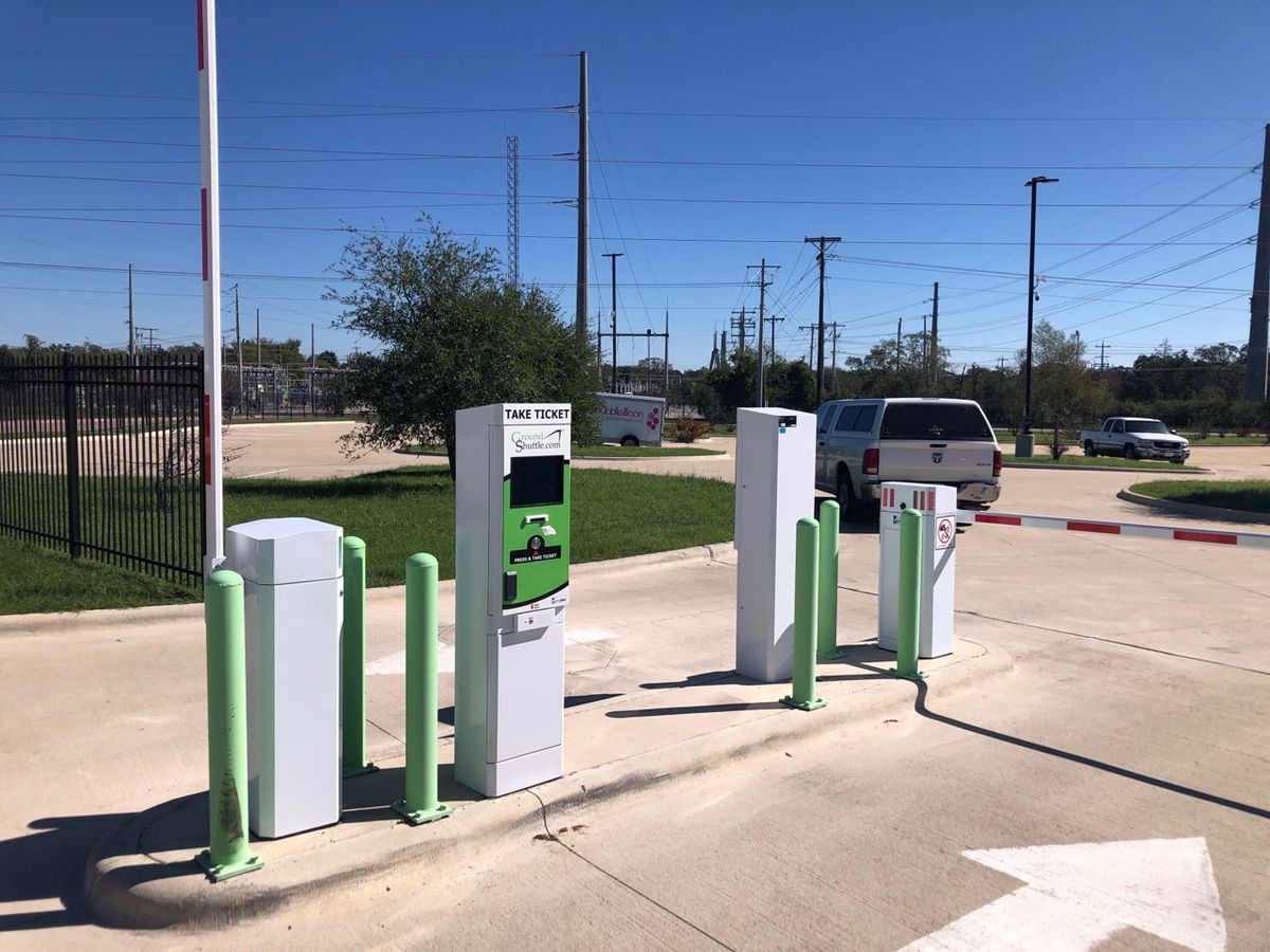 Airport parking access control system in College Station, TX