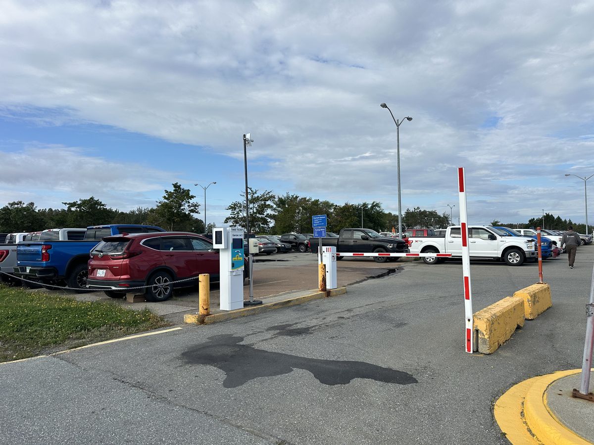 Airport parking access control system in Gander, NL