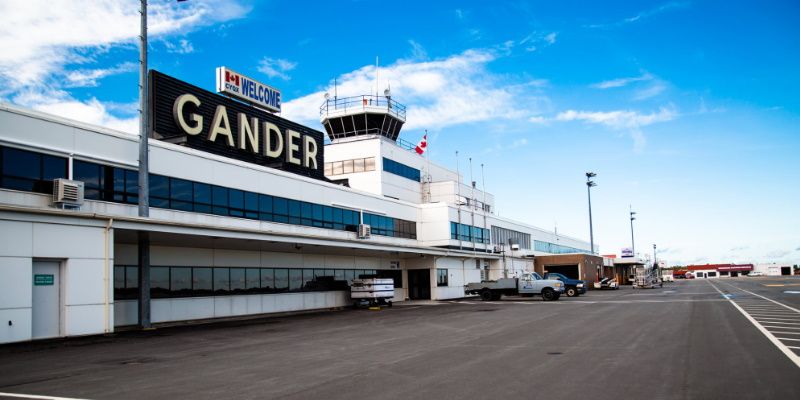 Airport parking access control system in Gander, NL