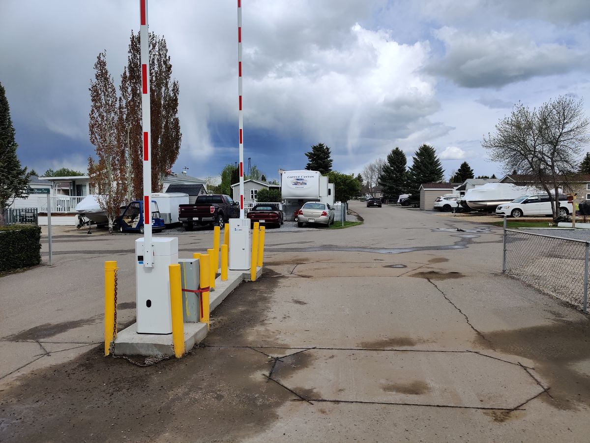 Parking BOXX parking system installation in Red Deer County, AB