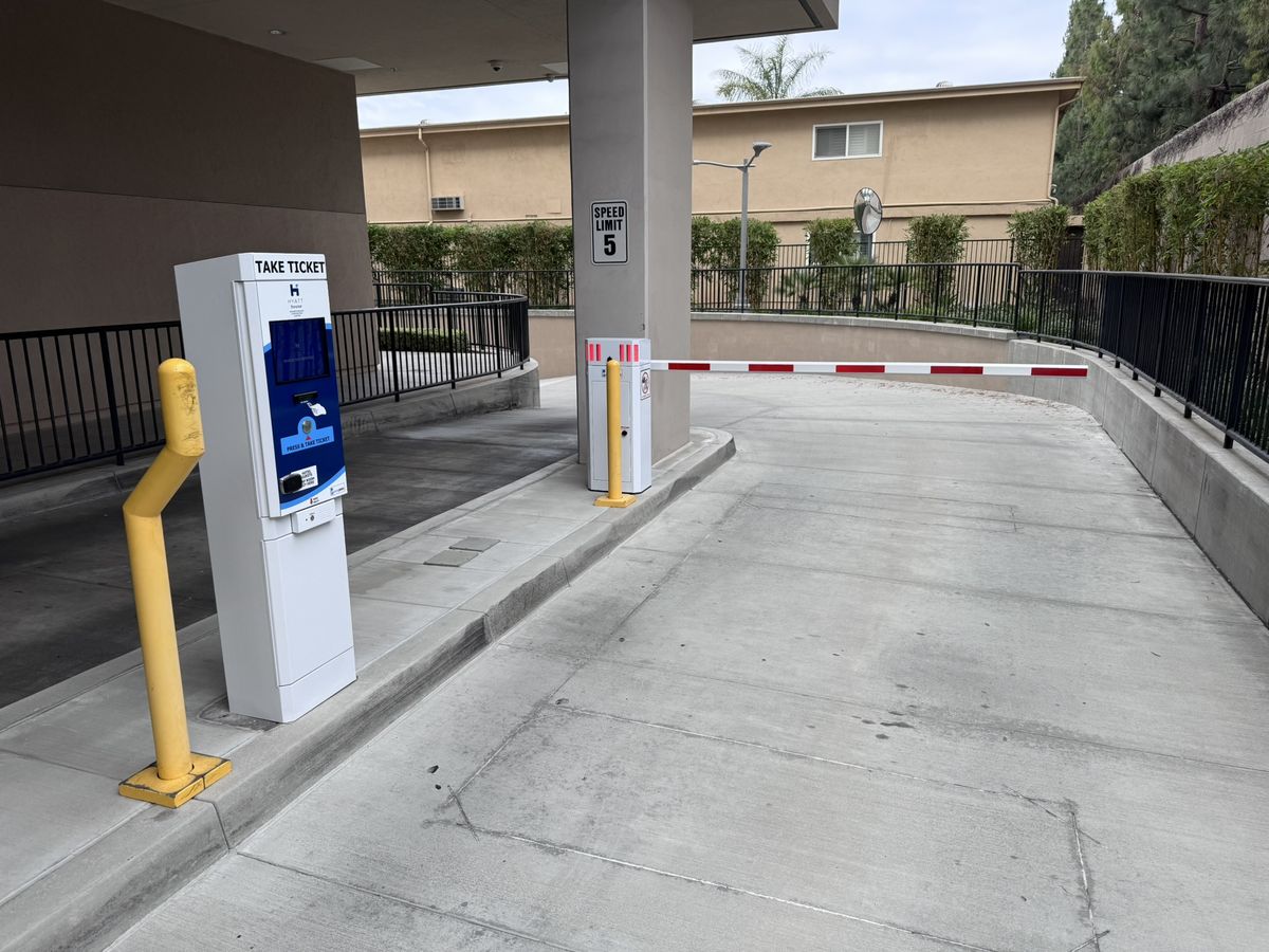 Parking BOXX parking system installation in Anaheim, CA