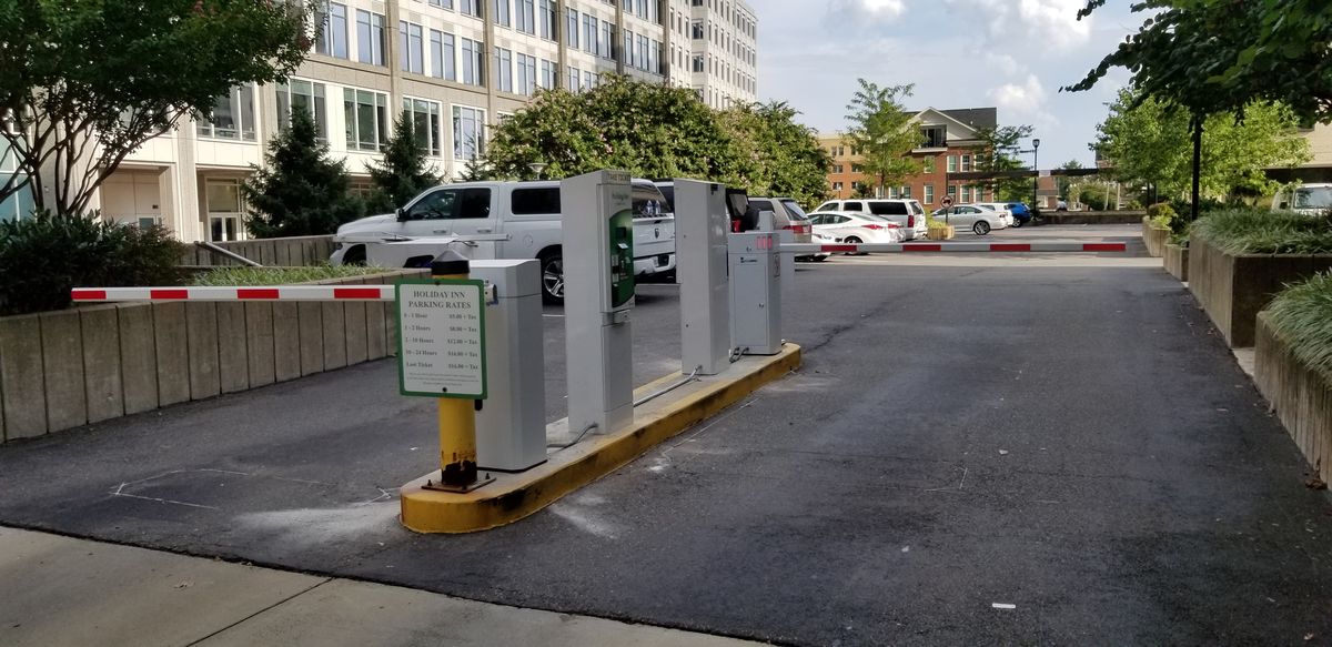 Parking BOXX parking system installation in Arlington, DC