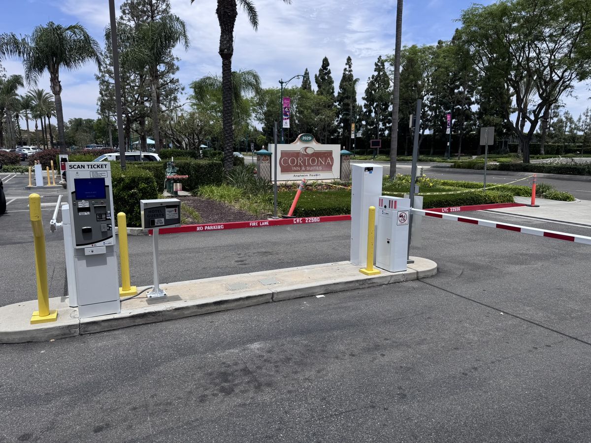 Parking BOXX parking system installation in Anaheim, CA