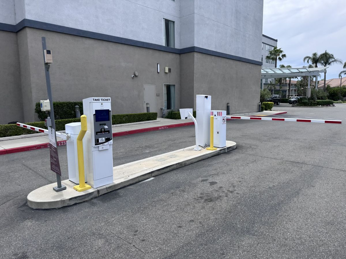 Parking BOXX parking system installation in Anaheim, CA
