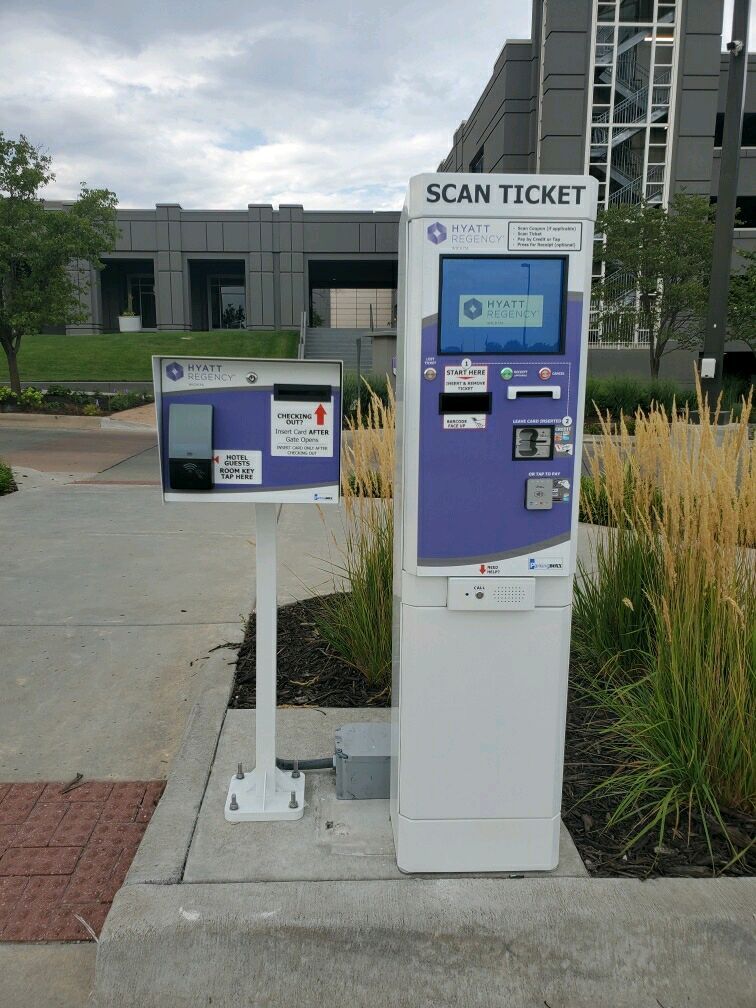 Parking BOXX parking system installation in Wichita, KS