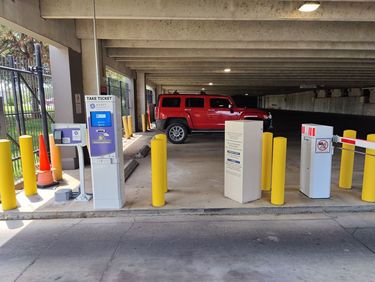 Parking BOXX parking system installation in Wichita, KS