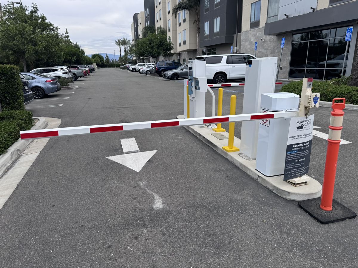 Parking BOXX parking system installation in Anaheim, CA