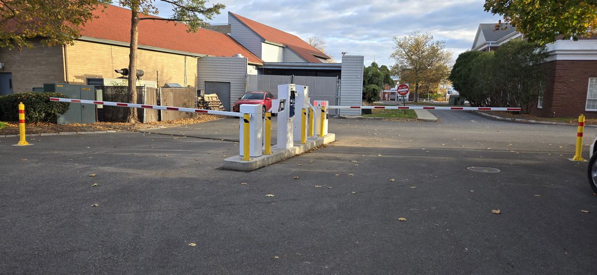 Parking BOXX parking system installation in Plymouth, MA