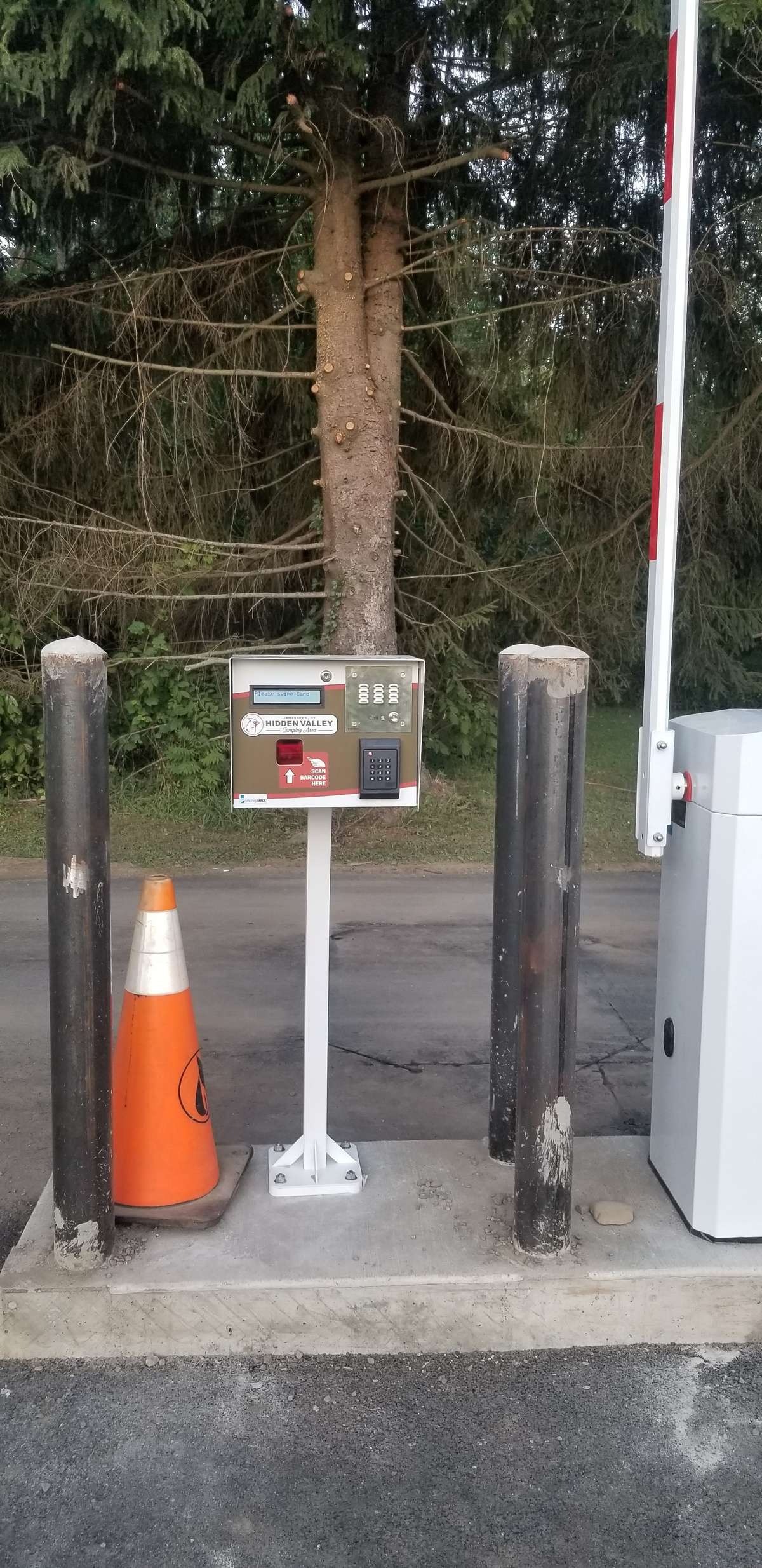 Parking BOXX parking system installation in Jamestown, NY