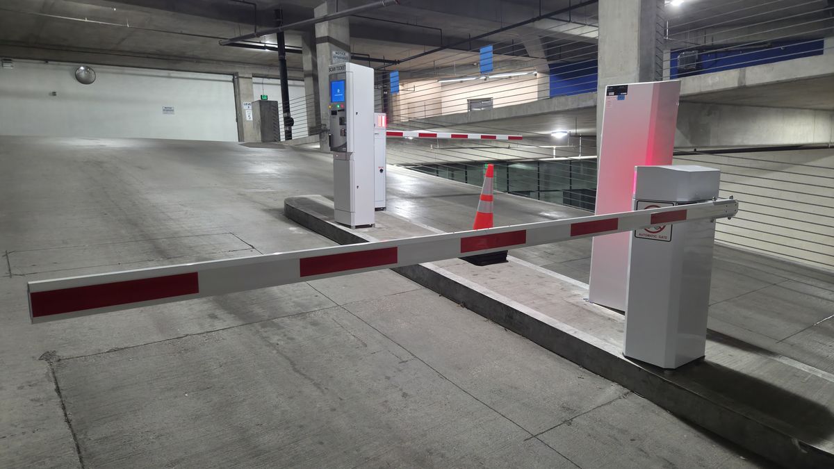 Parking BOXX parking system installation in Fort Worth, TX