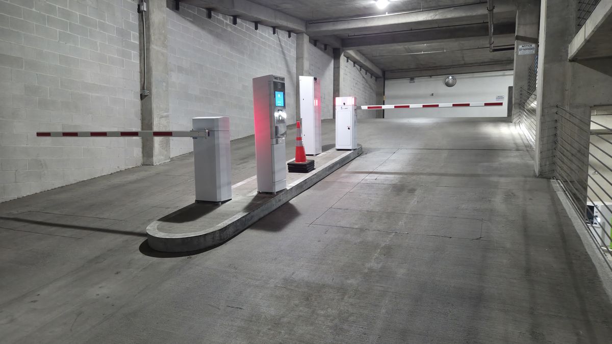 Parking BOXX parking system installation in Fort Worth, TX