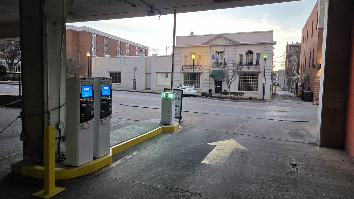 Parking BOXX parking system installation in Lexington, KY