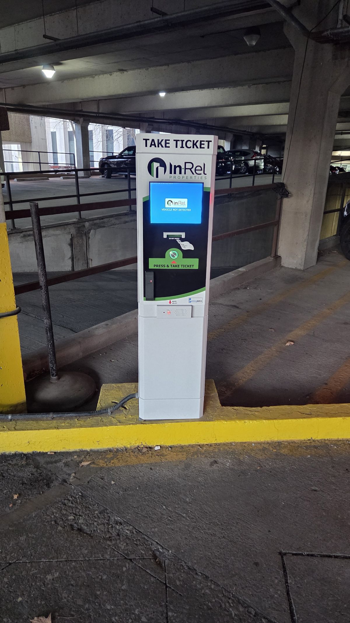 Parking BOXX parking system installation in Lexington, KY