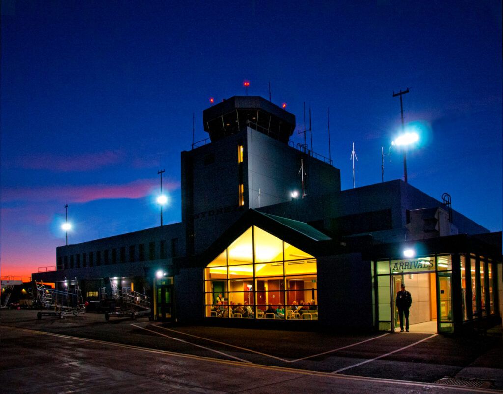Airport parking access control system in Sydney, NS