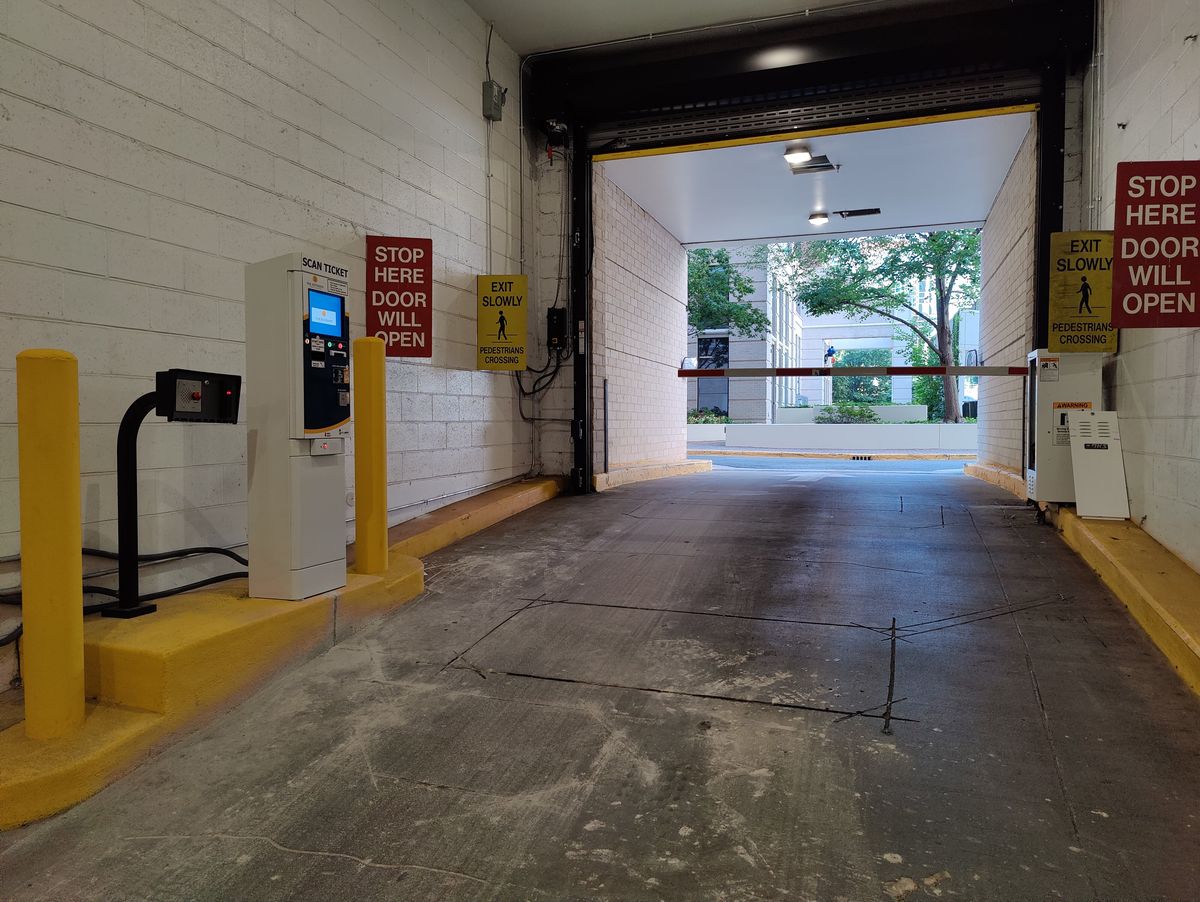 Parking BOXX parking system installation in Arlington, DC