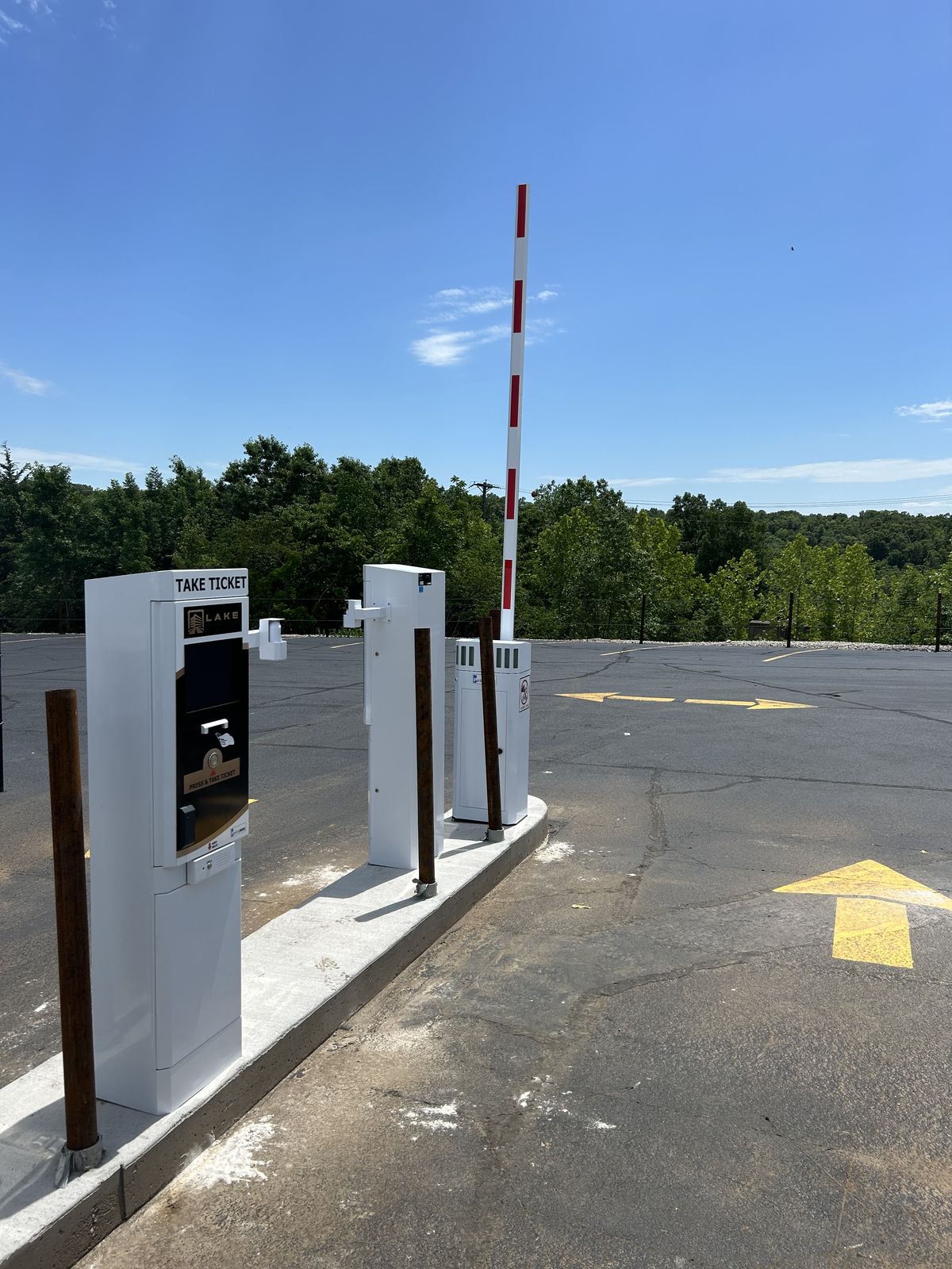 Parking BOXX parking system installation in Lake Ozark, MO