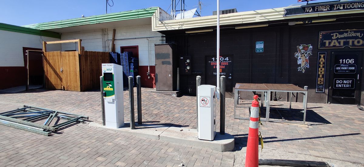 Parking BOXX parking system installation in Las Vegas, NV